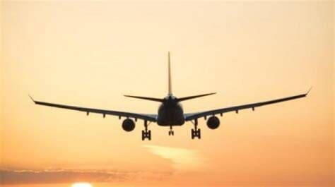 Airplane landing