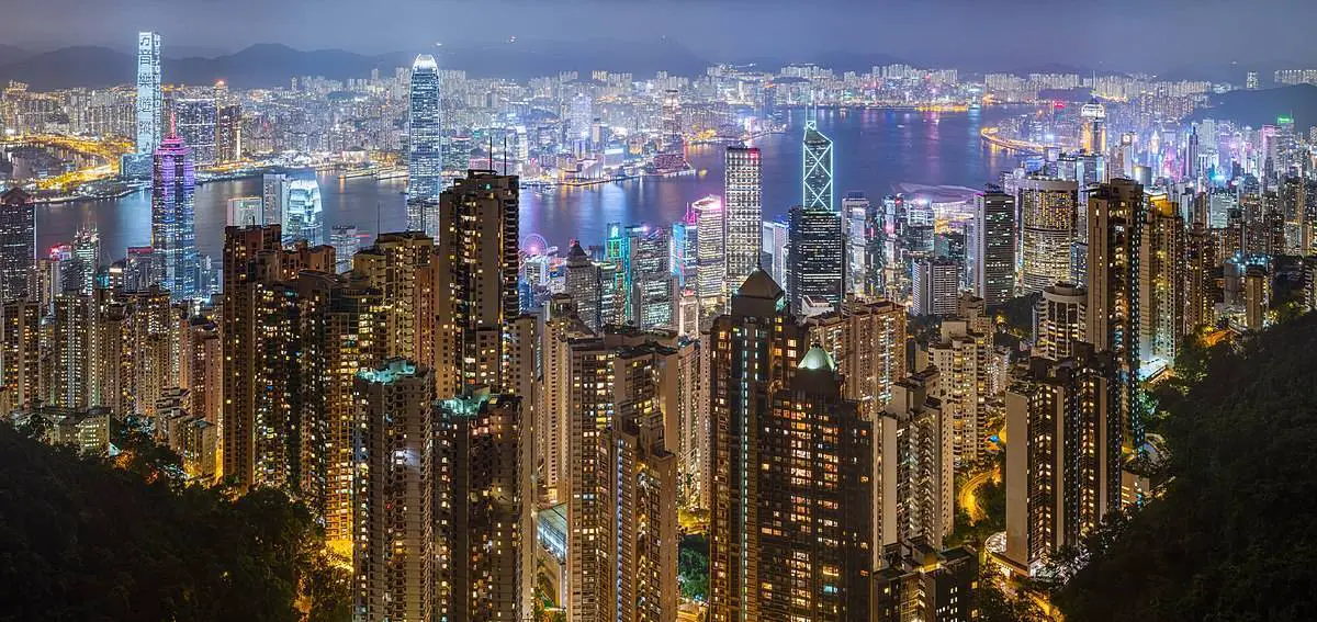 Hong Kong harbour